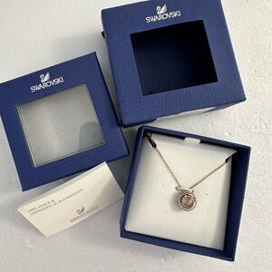 SWAROVSKI Wave crystal pendant necklace